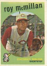 1959 Topps Baseball Cards      405     Roy McMillan
